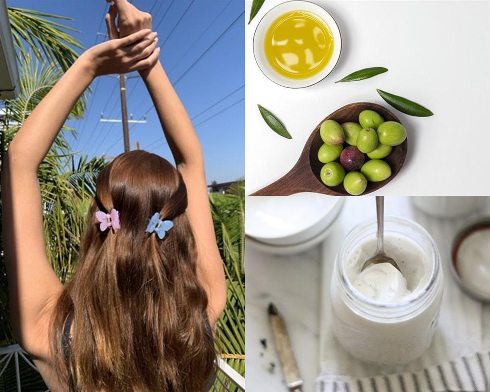 4 công thức hair mask từ dầu oliu cứu rỗi mái tóc chẻ ngọn-4