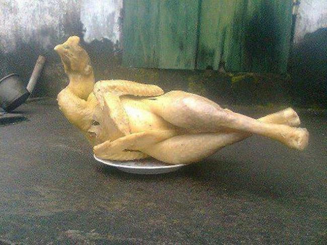 Chết cười với những tư thế gà cúng đỡ mãi không nổi-6