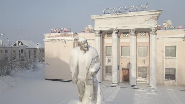 Cảnh tượng choáng ngợp tại ngôi làng bị đóng băng hoàn toàn ở Nga-2