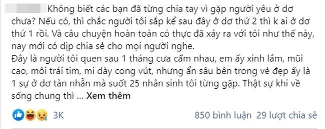 Thanh niên phát hoảng kể về cô người yêu với lối sống kinh hoàng suốt 25 năm-2