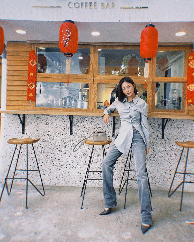 Đụng đầm với Thu Thủy và Nam Em, Văn Mai Hương lấn lướt nhờ một món đồ-5