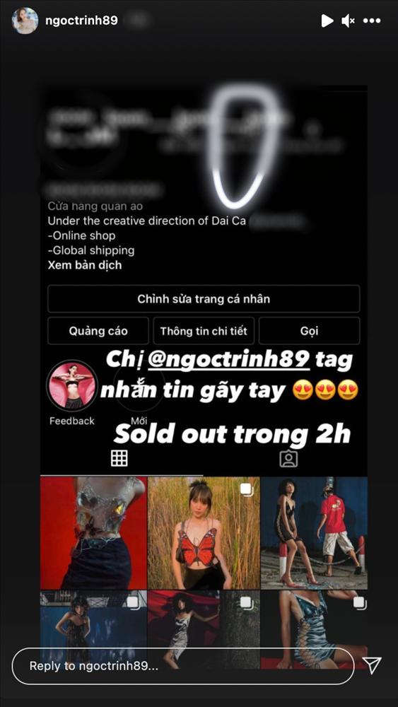 Ngọc Trinh khiến áo cánh bướm dối gian sold out chỉ sau 2 giờ-5