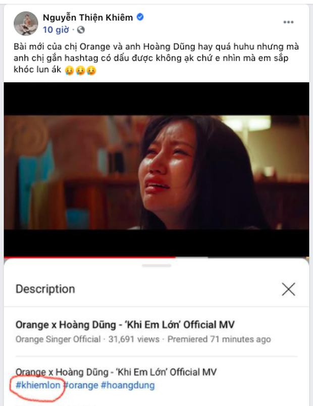 Orange tung MV, không lường trước sự phong phú tiếng Việt, cho ra hashtag nhạy cảm-2