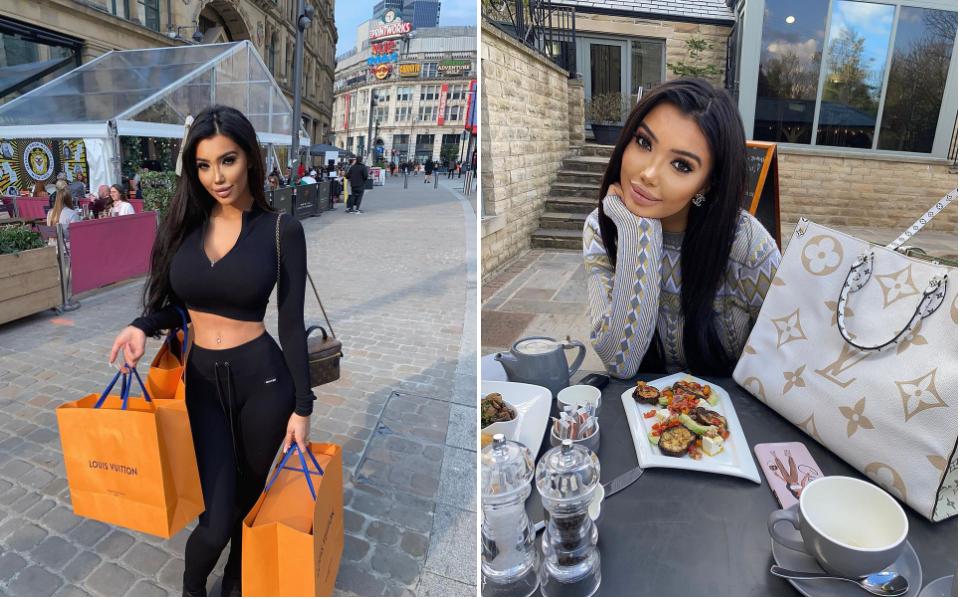 Hội con nhà giàu mua đồ hiệu ăn mừng được ra đường-1