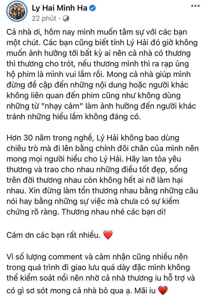 Lý Hải chính thức lên tiếng sau drama với Trấn Thành-1