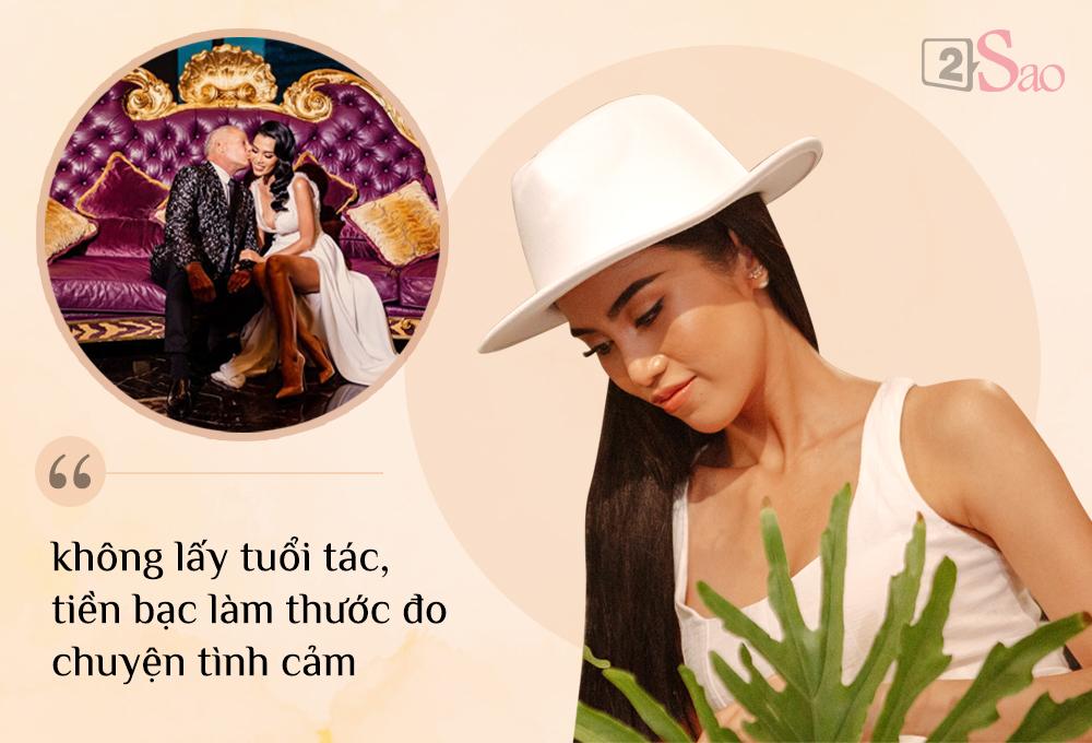 Gái Việt 27 yêu tỷ phú Mỹ 73: Nếu vì tiền, tôi bám chặt ông ấy không buông-1