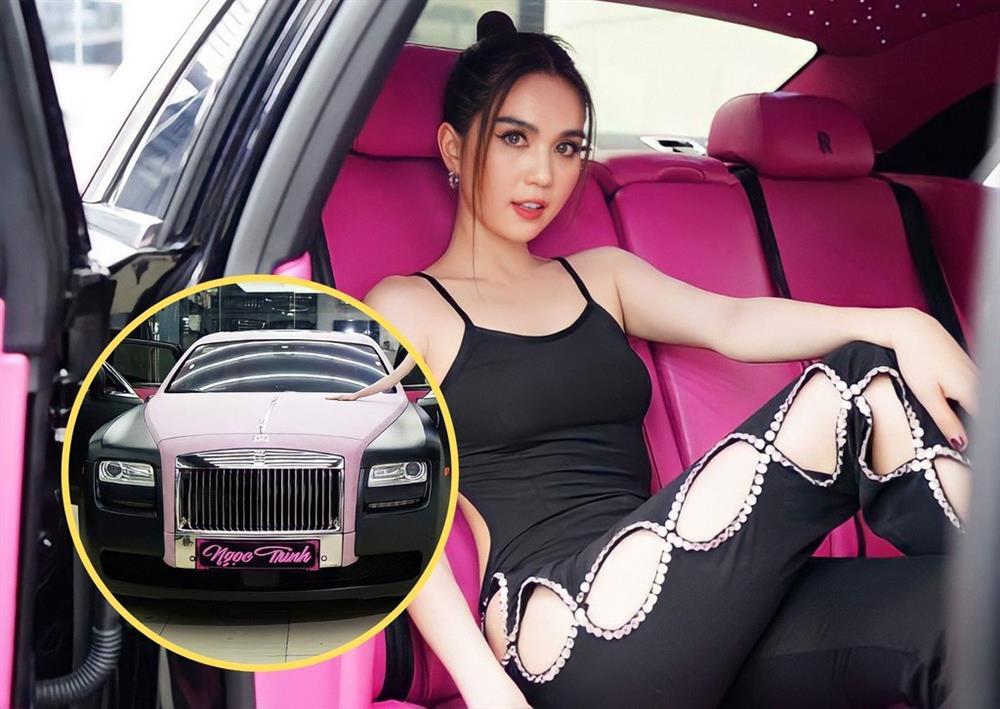 Ngọc Trinh mặc quần khoét đúng chỗ hiểm thả dáng bên xế hộp 30 tỷ-7