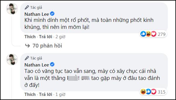 Bênh Ngọc Trinh, Cao Thái Sơn bị Nathan Lee lật tung quá khứ-3