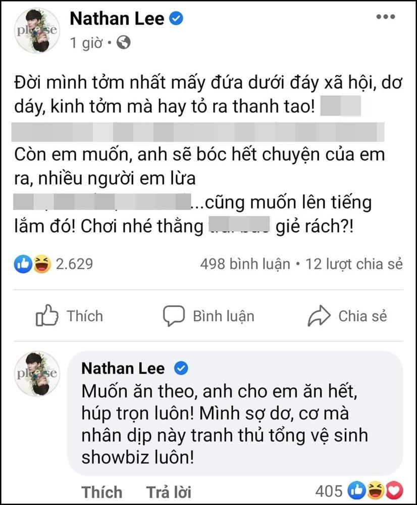 Bênh Ngọc Trinh, Cao Thái Sơn bị Nathan Lee lật tung quá khứ-7