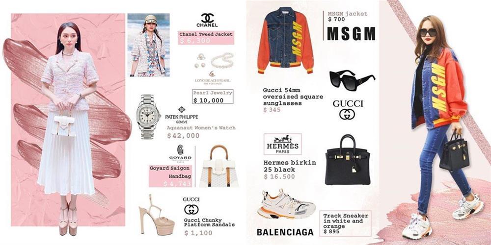 Soi tủ đồ hiệu của sao Việt, người ngỡ giàu nhất lại đơn giản khó tin-5