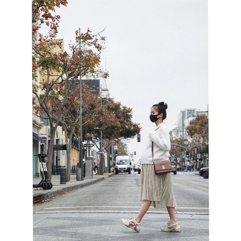 An Nguy cảm thấy vui dù bụng sau sinh vẫn như chửa 3 tháng-3