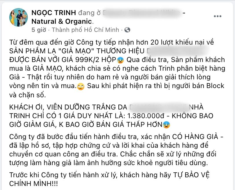 Ngọc Trinh liên tục bị sao quả tạ chiếu đầu tháng 4-1