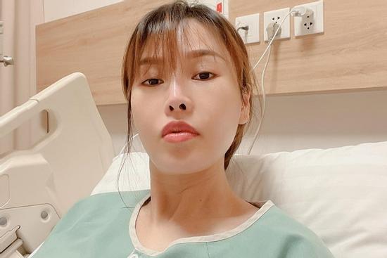 Bà bầu Quế Vân nhập viện, kể sự cố 'suýt lăn ra chết'