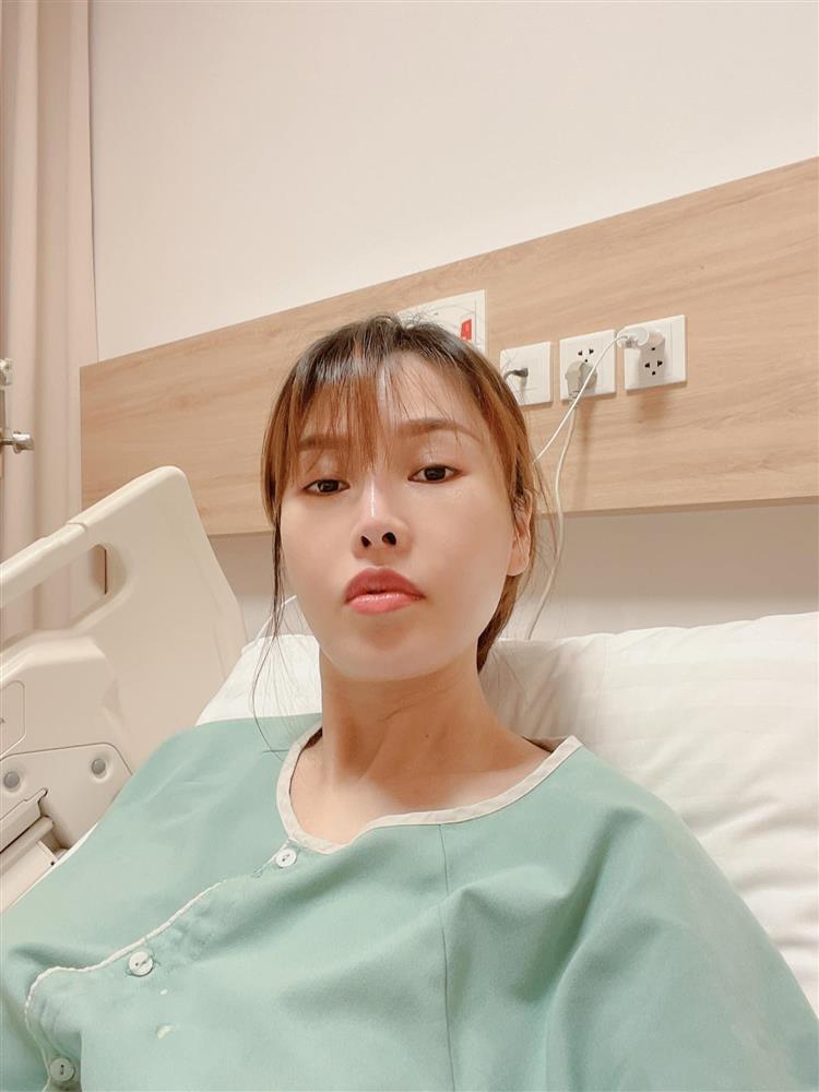 Bà bầu Quế Vân nhập viện, kể sự cố suýt lăn ra chết-2