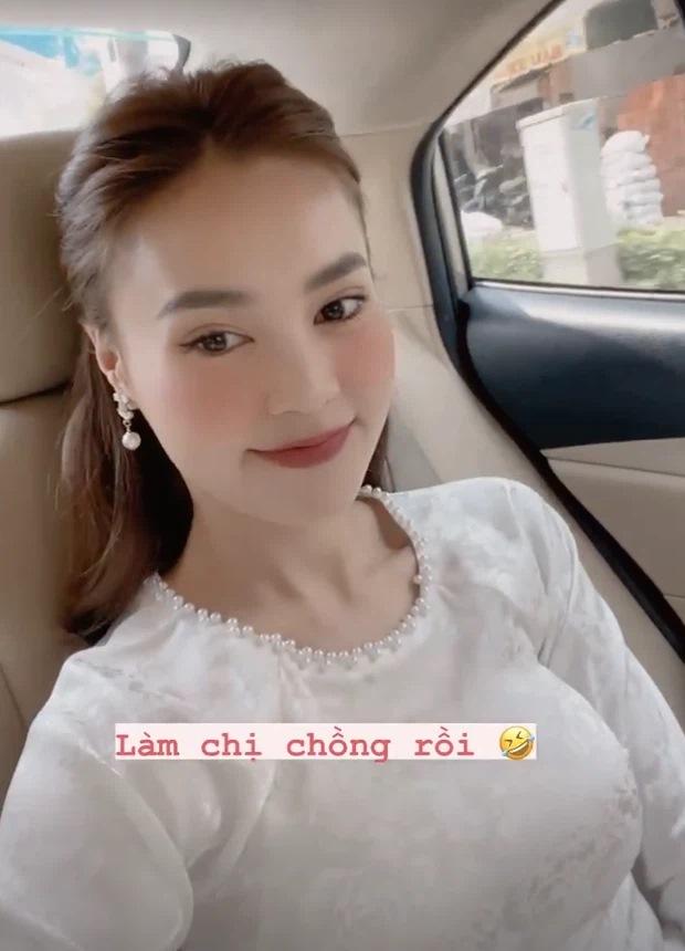 Lan Ngọc diện áo dài đẹp hơn cả cô dâu trong đám cưới em trai-6