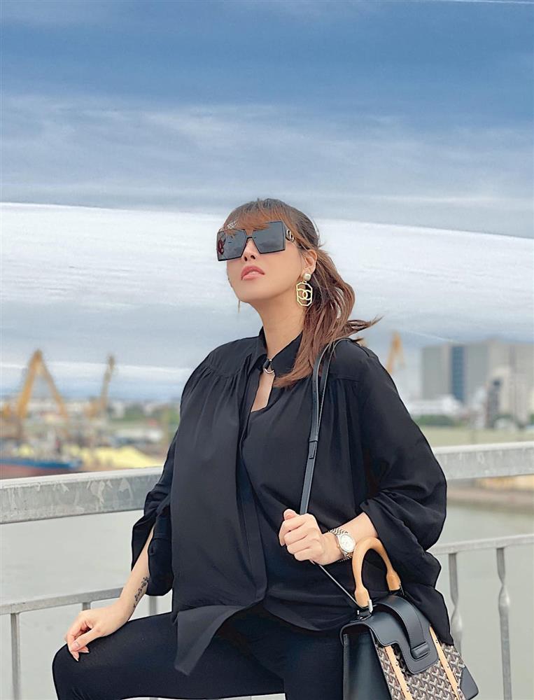 Bà bầu Quế Vân nhập viện, kể sự cố suýt lăn ra chết-5