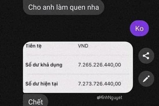 Nhắn tin làm quen bị từ chối, chàng trai giả gửi nhầm tài khoản và kết gây sốc