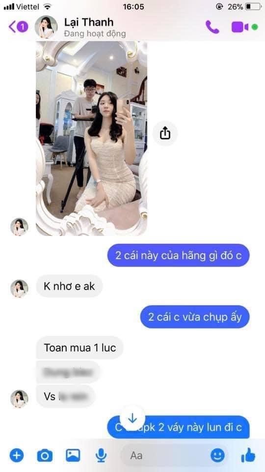 Thanh Bi khẳng định có người giả mạo Facebook tạo phốt bán váy bẩn-3