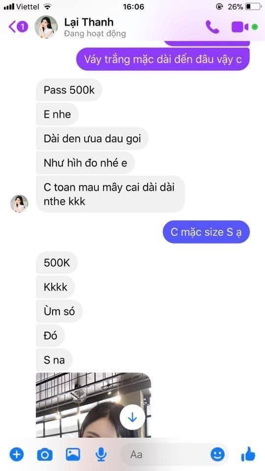Thanh Bi khẳng định có người giả mạo Facebook tạo phốt bán váy bẩn-4