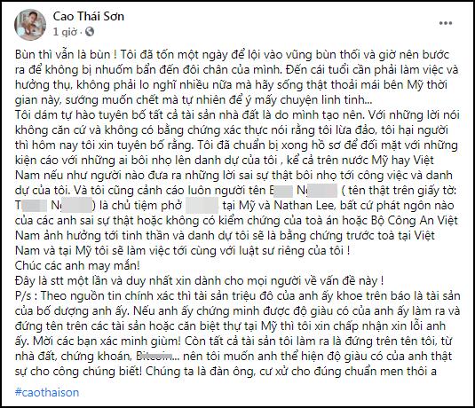 HOT: Cao Thái Sơn chuẩn bị xong hồ sơ kiện Nathan Lee-3