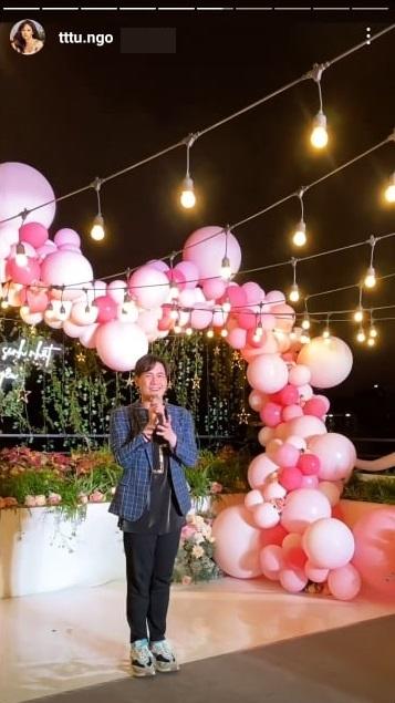 Chồng đại gia mừng sinh nhật Á hậu Thanh Tú cực hoành tráng-3