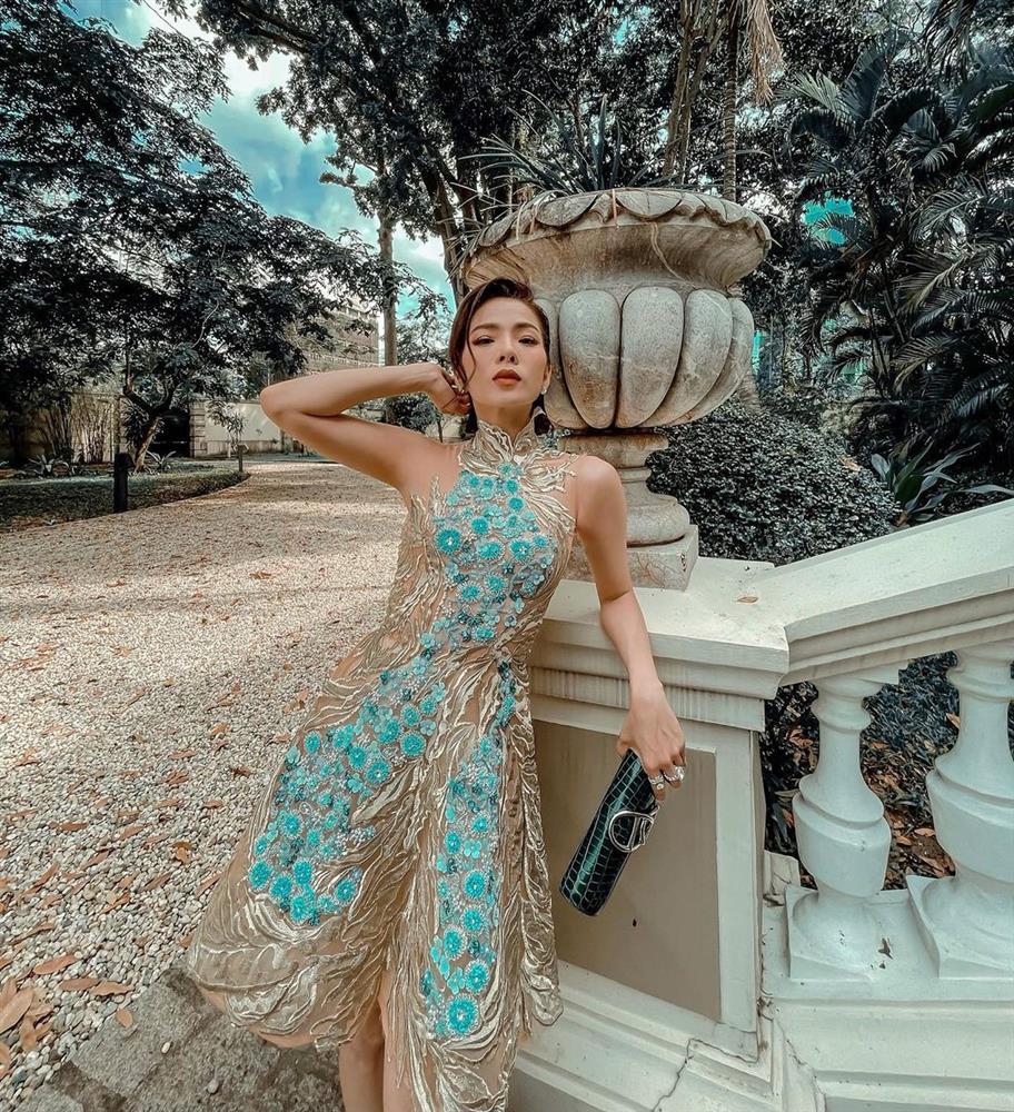 Công chúa lạc rừng Lệ Quyên lộ nguyên cục mỡ nách, bắp chân cuồn cuộn-3