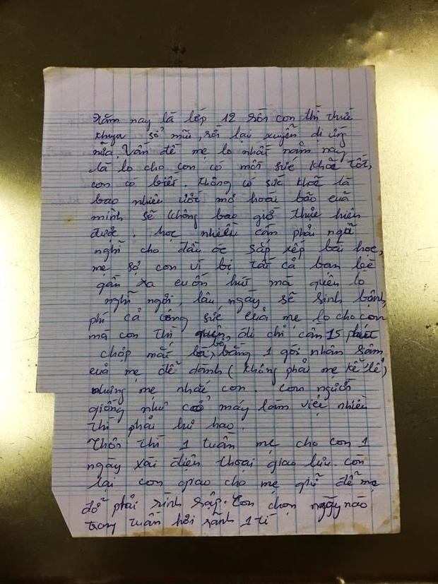 Lo con lơ là học tập, bà mẹ viết tâm thư đọc thấy rưng rưng nước mắt-1