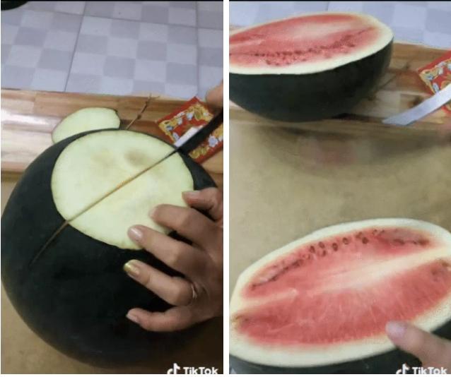 Những pha bổ quả cho thấy dưa hấu là loại trái cây bán đứng con người nhiều nhất-1