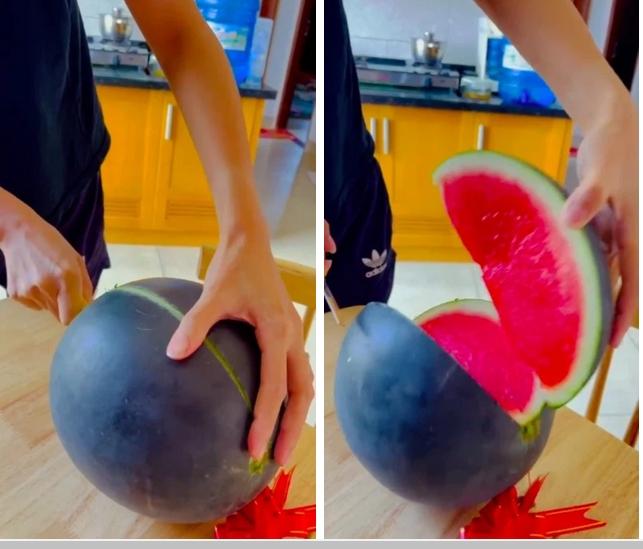 Những pha bổ quả cho thấy dưa hấu là loại trái cây bán đứng con người nhiều nhất-7