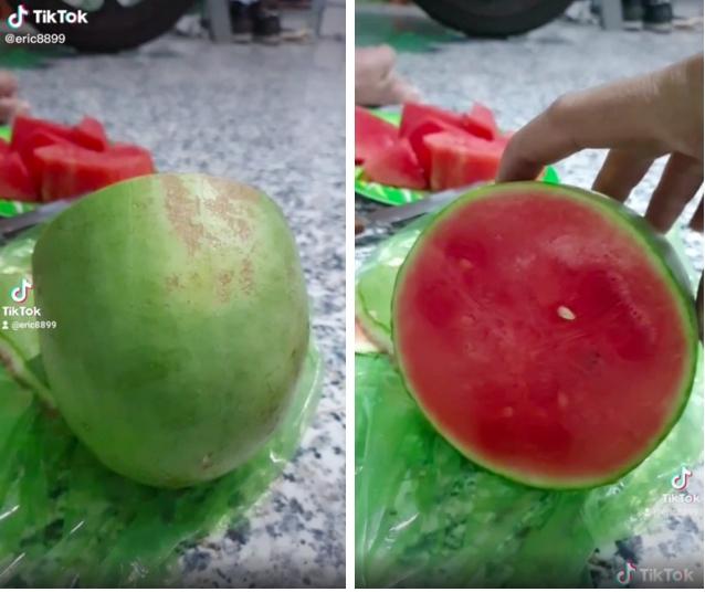 Những pha bổ quả cho thấy dưa hấu là loại trái cây bán đứng con người nhiều nhất-10