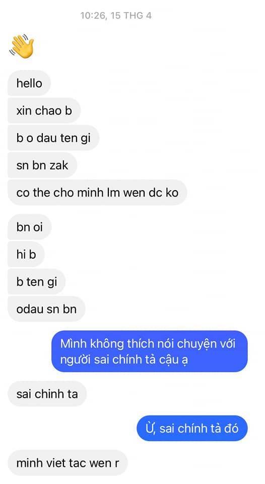 Quỳ với thanh niên tán gái mà tiếng Việt như vừa thoát nạn mù chữ-6