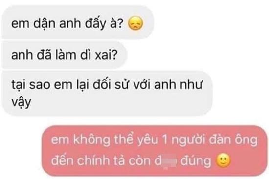 'Quỳ' với thanh niên tán gái mà tiếng Việt như vừa thoát nạn mù chữ