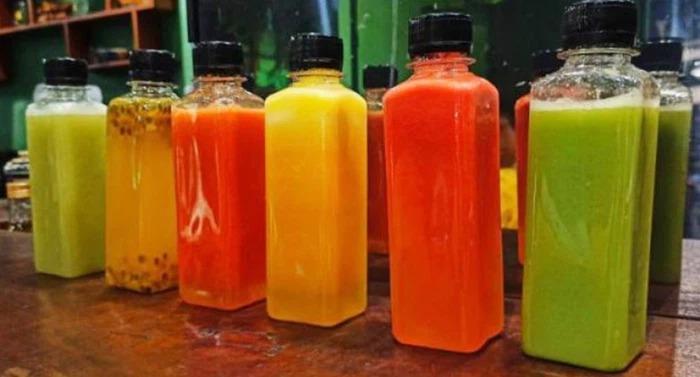 Nguy cơ mất vệ sinh trong đồ uống của xe nước ép di động-1