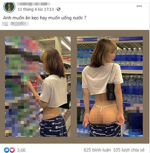 Cô gái nghiện tụt quần liên tiếp show hàng đi muôn nơi-1