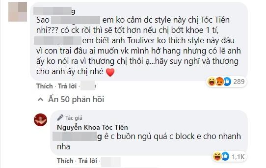 Tóc Tiên bị chỉnh: Bớt hở hang, hãy thương chồng-3