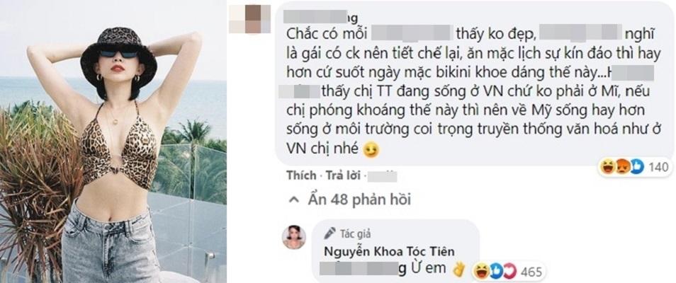 Tóc Tiên bị chỉnh: Bớt hở hang, hãy thương chồng-5