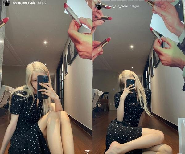 Ngắm Rosé diện váy chấm bi xinh thế này thì dù lương chưa về cũng muốn sắm theo!-1