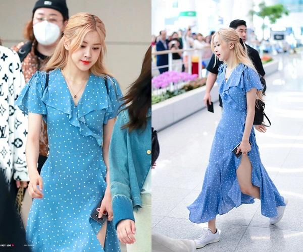 Ngắm Rosé diện váy chấm bi xinh thế này thì dù lương chưa về cũng muốn sắm theo!-2