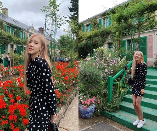 Ngắm Rosé diện váy chấm bi xinh thế này thì dù lương chưa về cũng muốn sắm theo!-3