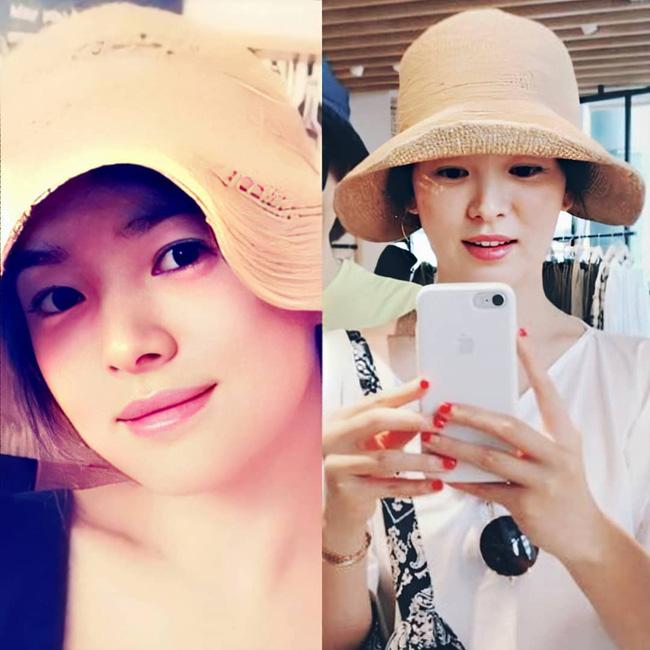 Nhan sắc Song Hye Kyo xuất chúng đến nỗi chấp những kiểu mũ xấu nhất-5