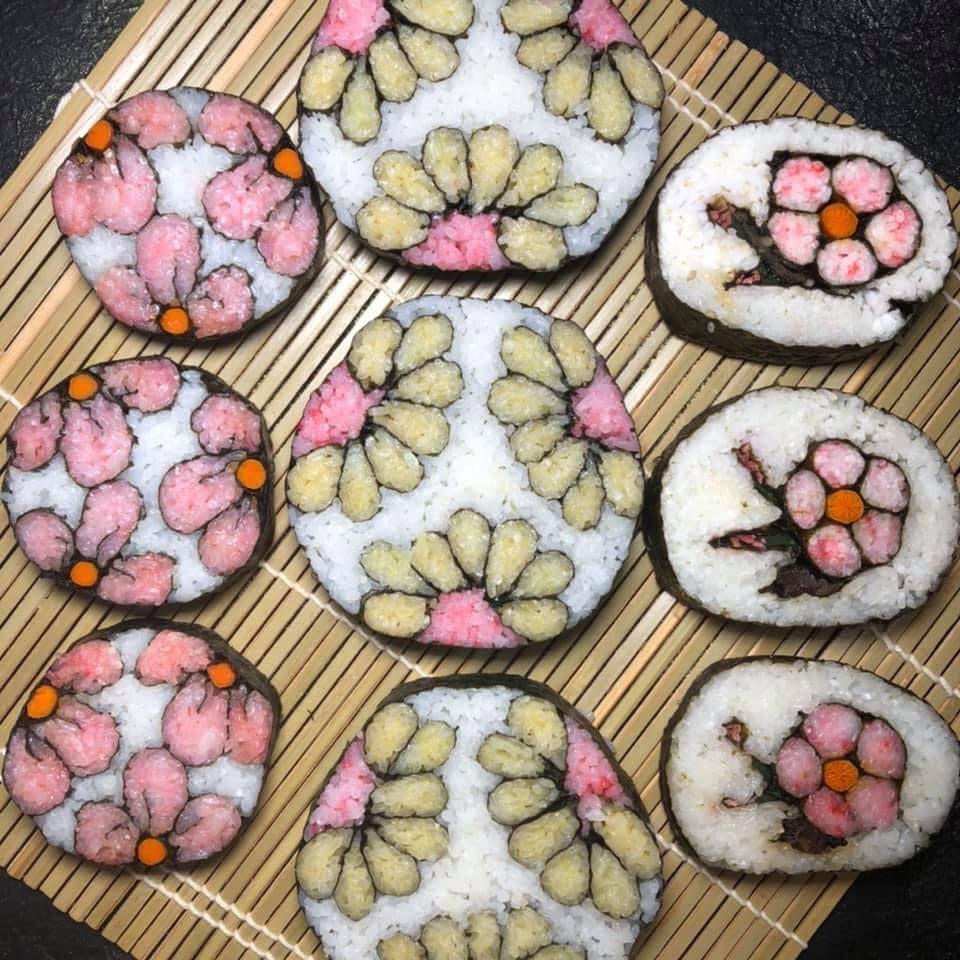 Mẹ Việt ở Nhật mang cảnh sắc Nhật Bản vào cơm cuộn nhìn đẹp chẳng nỡ ăn-5