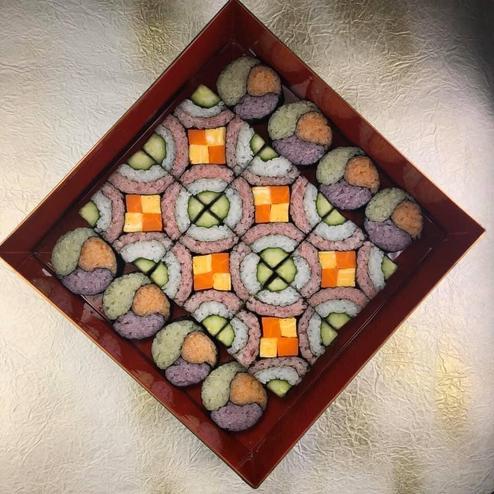 Mẹ Việt ở Nhật mang cảnh sắc Nhật Bản vào cơm cuộn nhìn đẹp chẳng nỡ ăn-9