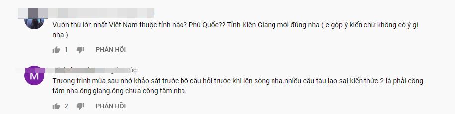 Gameshow Nhanh Như Chớp tuyên bố Phú Quốc là 1 tỉnh của Việt Nam-3