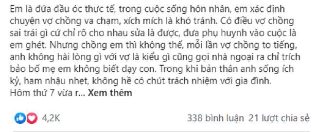 Cãi nhau với vợ, chồng gọi điện cho nhà ngoại dọa trả con gái và cái kết sau 30 phút-1