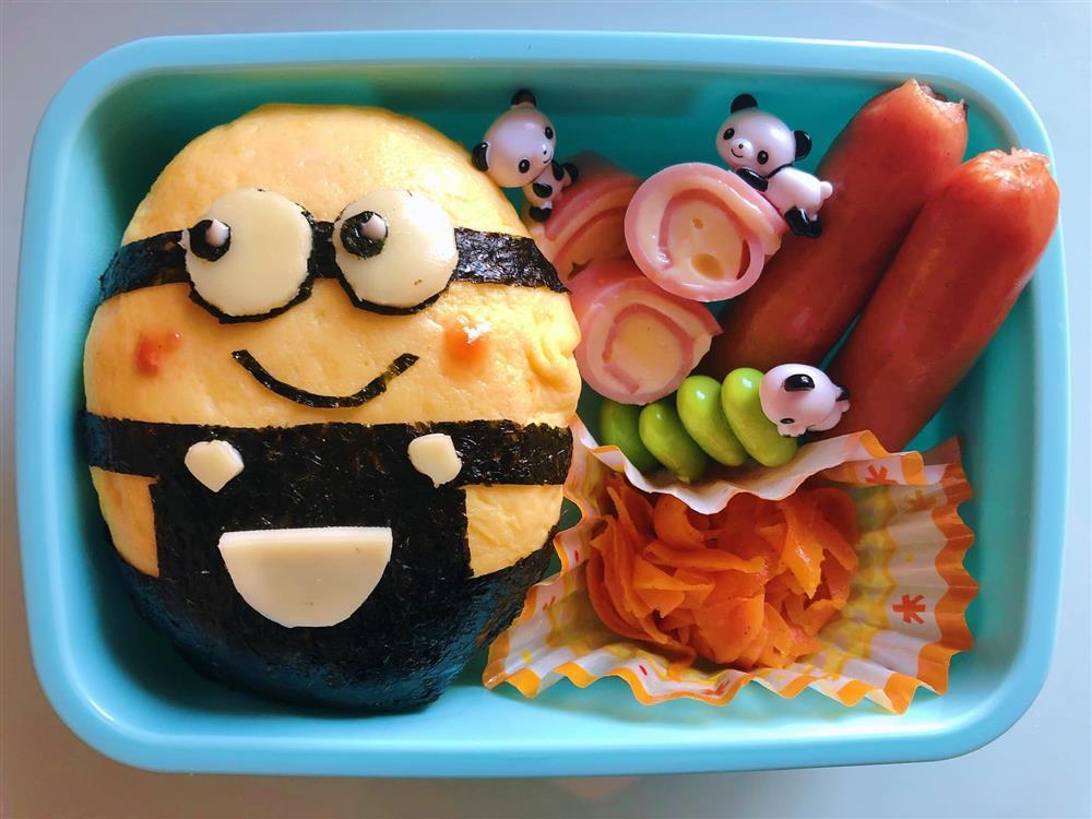 Mẹ Việt ở Nhật làm cơm bento sinh động như phim hoạt hình, con hào hứng đến trường-2