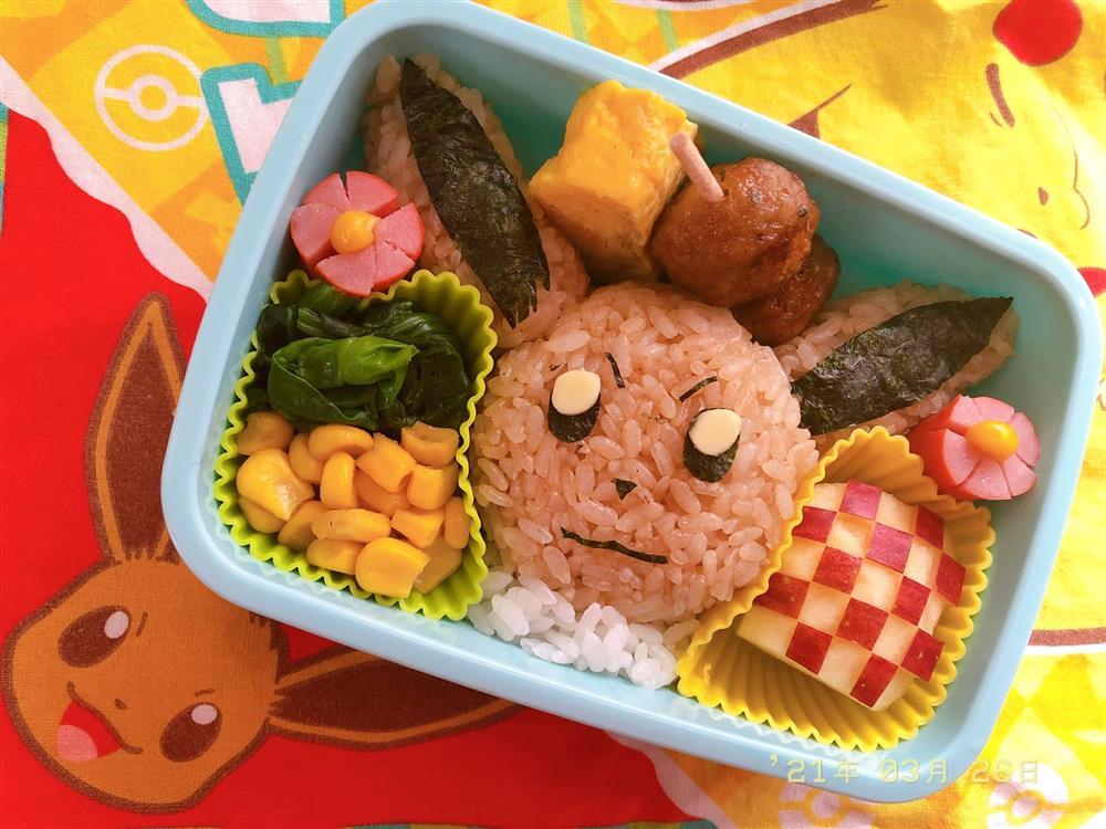 Mẹ Việt ở Nhật làm cơm bento sinh động như phim hoạt hình, con hào hứng đến trường-4