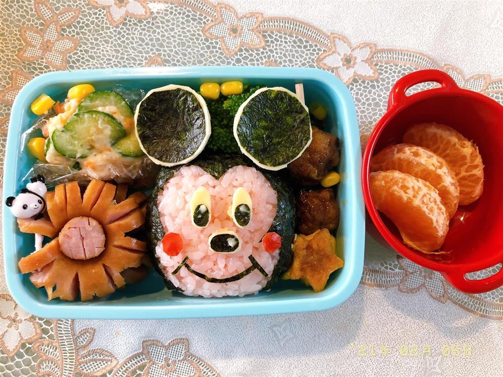 Mẹ Việt ở Nhật làm cơm bento sinh động như phim hoạt hình, con hào hứng đến trường-13