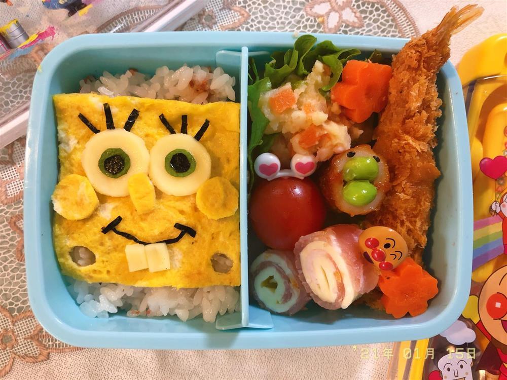 Mẹ Việt ở Nhật làm cơm bento sinh động như phim hoạt hình, con hào hứng đến trường-15