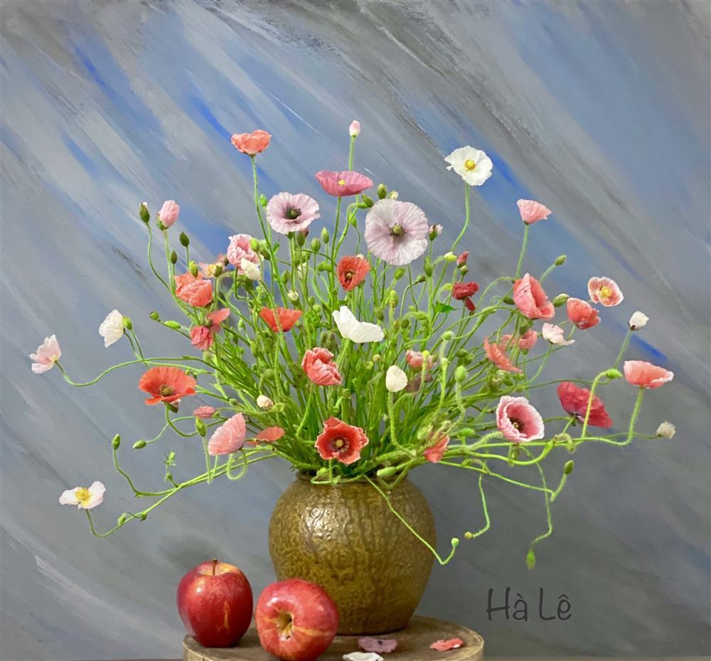 Chỉ với 70k, mẹ Hà Nội hô biến vườn đồng tiền nhí thành 7749 sắc thái rực rỡ-11