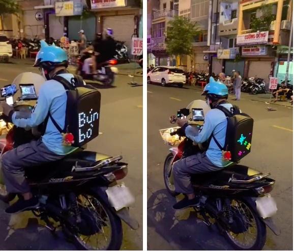 Bắt gặp anh shipper chịu chơi nhất Việt Nam-2